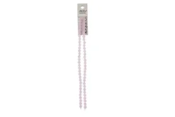 Crystal Lane 7-inch Strands 6mm Bicone Transparent Topaz AB