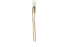 Crystal Lane 7-inch Strands 4mm Bicone Opaque Gunmetal Luster