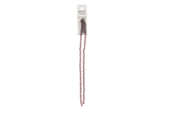 Crystal Lane 7-inch Strands 4mm Bicone Opaque Gunmetal Luster