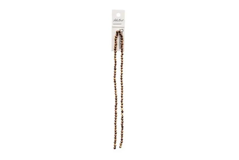 Crystal Lane 7-inch Strands 4mm Bicone Opaque Gunmetal Luster