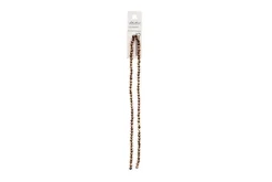 Crystal Lane 7-inch Strands 4mm Bicone Opaque Dark Sapphire with Half Multi Color Iris