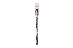 Crystal Lane 7-inch Strands 4mm Bicone Opaque Blue Iris