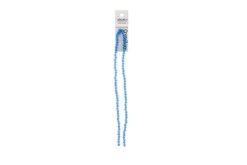 Crystal Lane 7-inch Strands 4mm Bicone Opaque Blue AB