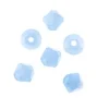 Crystal Lane 7-inch Strands 4mm Bicone Opaque Turquoise Blue