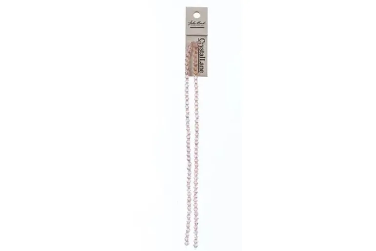 Crystal Lane 7-inch Strands 4mm Bicone Transparent Red