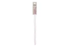 Crystal Lane 7-inch Strands 4mm Bicone Opaque White AB