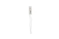 Crystal Lane 7-inch Strands 4mm Bicone Opaque White AB