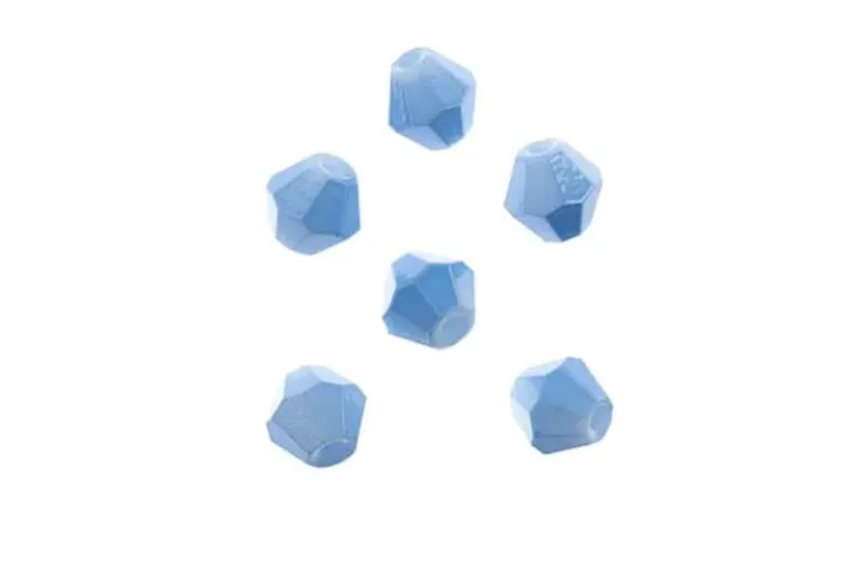 Crystal Lane 7-inch Strands 8mm Opaque Periwinkle