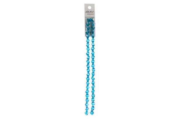 Crystal Lane 7-inch Strands 8mm Opaque Periwinkle