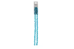 Crystal Lane 7-inch Strands 8mm Opaque Turquoise Blue