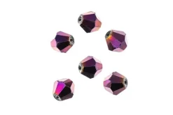 Crystal Lane 7-inch Strands 8mm Transparent Amber