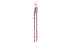 Crystal Lane 7-inch Strands 8mm Transparent Crystal with Half Copper Iris