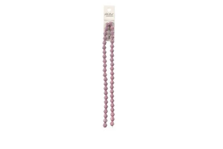 Crystal Lane 7-inch Strands 8mm Transparent Crystal with Half Copper Iris