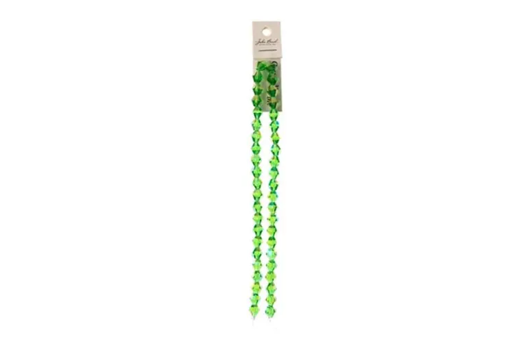 Crystal Lane 7-inch Strands 8mm Transparent Orange