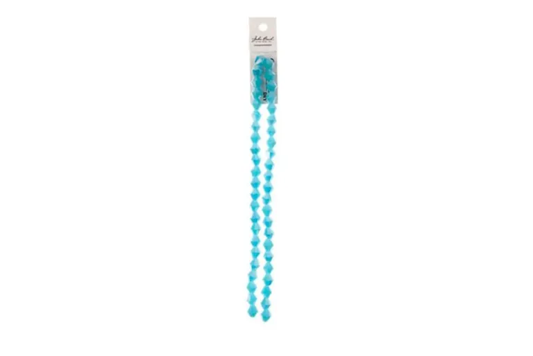 Crystal Lane 7-inch Strands 8mm Transparent Orange