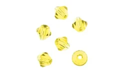 Crystal Lane 7-inch Strands 8mm Transparent Orange