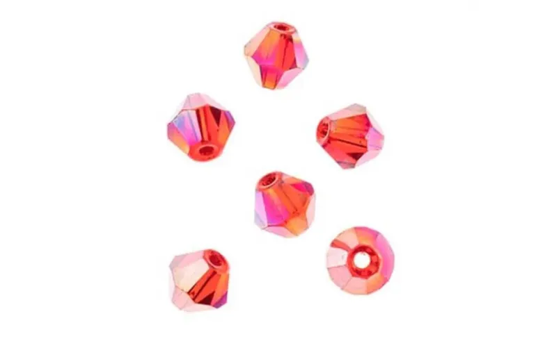 Crystal Lane 7-inch Strands 8mm Transparent Topaz AB