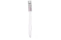 Crystal Lane 7-inch Strands 4x6mm Rondelle Transparent Red AB