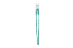 Crystal Lane 7-inch Strands 4x6mm Rondelle Opaque Pink