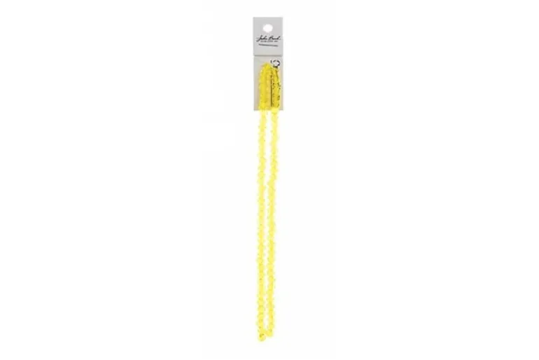 Crystal Lane 7-inch Strands 4x6mm Rondelle Transparent Pink AB