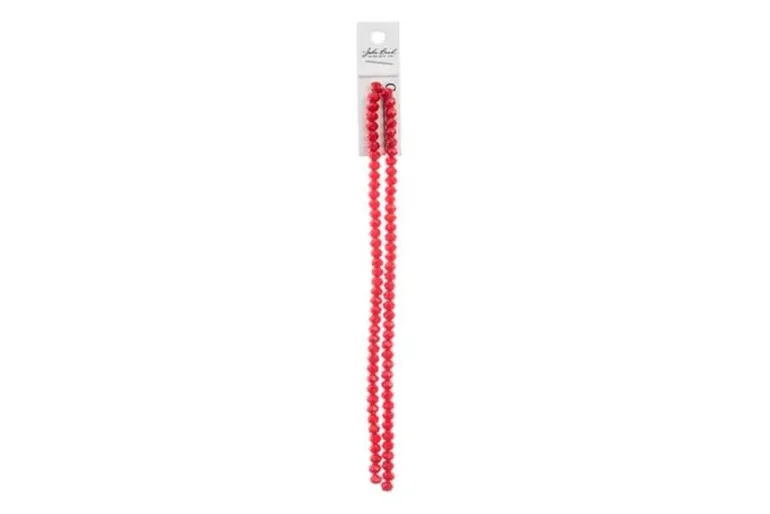 Crystal Lane 7-inch Strands 4x6mm Rondelle Transparent Crystal AB
