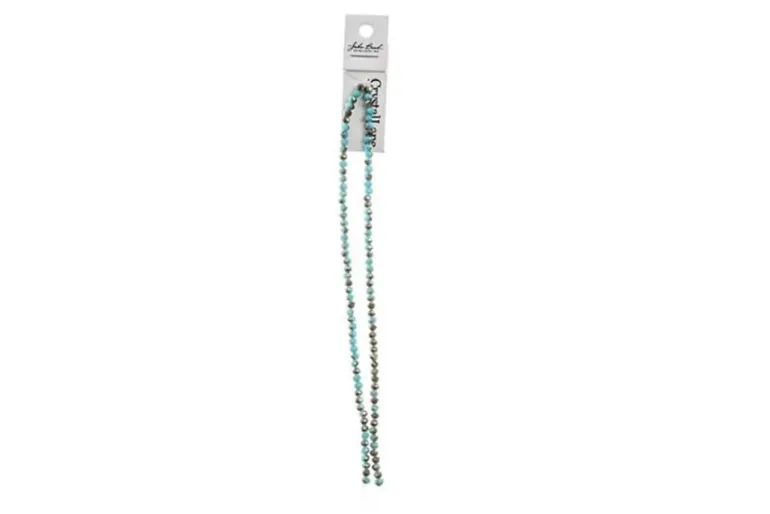 Crystal Lane 7-inch Strands 3x4mm Rondelle Transparent Amber