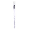 Crystal Lane 7-inch Strands 3x4mm Rondelle Opaque Blue Iris