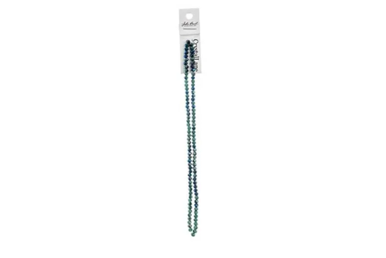 Crystal Lane 7-inch Strands 3x4mm Rondelle Opaque Periwinkle