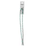 Crystal Lane 7-inch Strands 3x4mm Rondelle Opaque Blue w/Half Champagne Luster