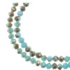 Crystal Lane 7-inch Strands 3x4mm Rondelle Opaque Blue AB