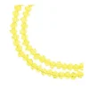 Crystal Lane 7-inch Strands3x4mm Rondelle Transparent Blue AB