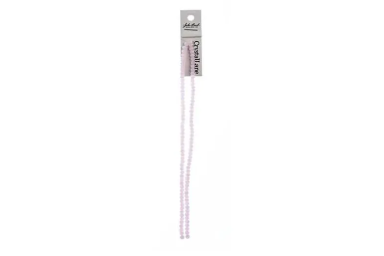 Crystal Lane 7-inch Strands3x4mm Rondelle Transparent Blue AB