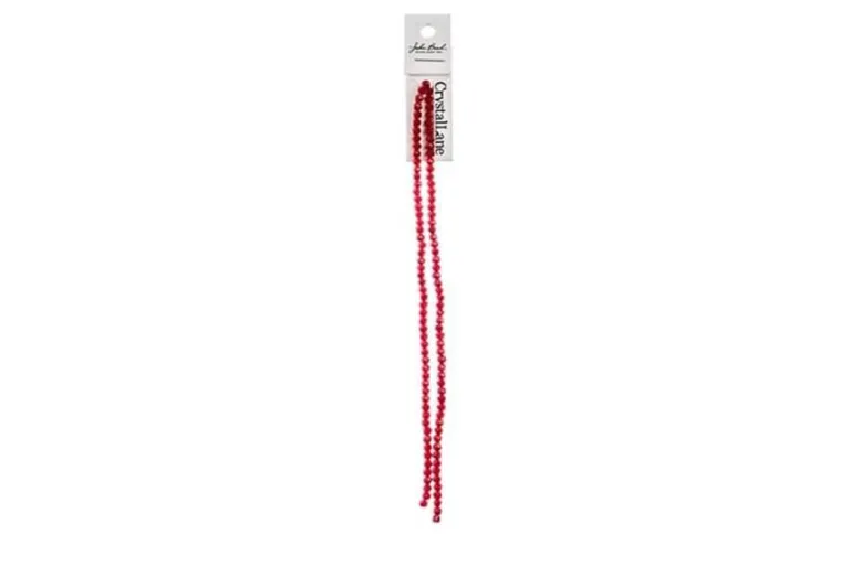 Crystal Lane 7-inch Strands3x4mm Rondelle Transparent Blue AB
