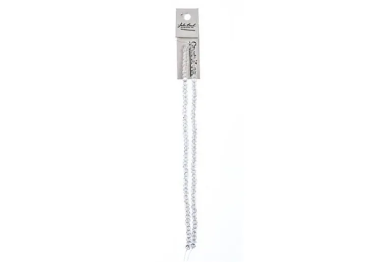 Crystal Lane 7-inch Strands 3x4mm Rondelle Opaque Yellow