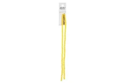 Crystal Lane 7-inch Strands 3x4mm Rondelle Transparent Yellow