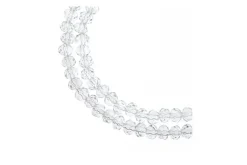 Crystal Lane 7-inch Strands 3x4mm Rondelle Opaque Orange