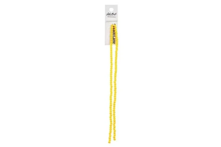 Crystal Lane 7-inch Strands 3x4mm Rondelle Transparent Red AB