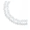 Crystal Lane 7-inch Strands 3x4mm Rondelle Opaque Pink