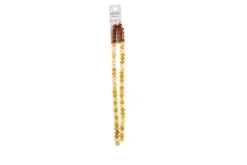 Crystal Lane 7-inch Strands 6x8mm Rondelle Opaque Black