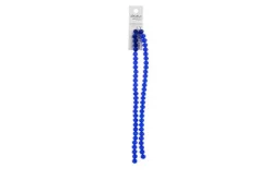 Crystal Lane 7-inch Strands 6x8mm Rondelle Opaque Black