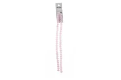 Crystal Lane 7-inch Strands 6x8mm Rondelle Opaque Red