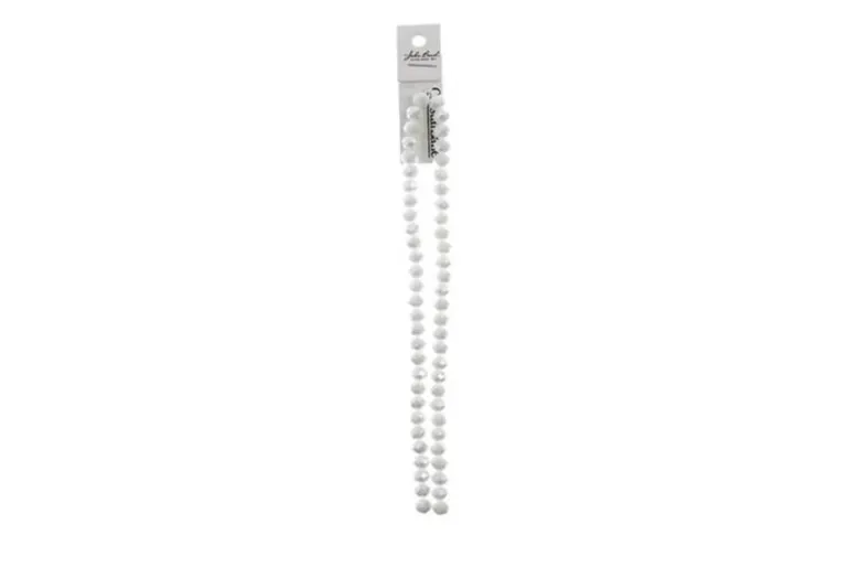 Crystal Lane 7-inch Strands 6x8mm Rondelle Opaque Red