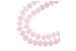 Crystal Lane 7-inch Strands 6x8mm Rondelle Transparent Crystal AB