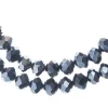 Crystal Lane Rose UV Rondelle Beads, 4mm