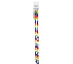 Crystal Lane – 4x6mm Faceted Rondelle Transparent Rainbow