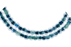 Crystal Lane Yellow and Green Rondelle Beads, 4mm