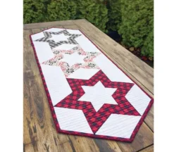 Cut Loose Press O Say Can You See Table Runner Sewing Pattern