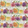 Dahlia Botanica Floral Repeating Stripe