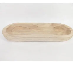 Dark Rustic Dough Bowl – Medium