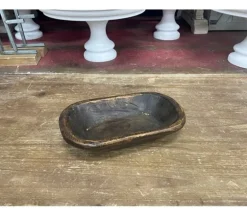 Dark Rustic Dough Bowl – Petite